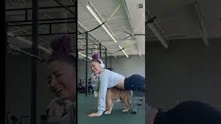 Adorable Bulldog Helps Parent Workout At Gym