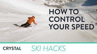 Ski Hacks  How To Control Your Speed When Skiing  Crystal Ski Holidays