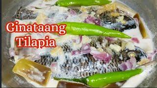 GINATAANG TILAPIA  jhofaith #ginataangtilapia