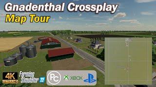 Gnadenthal Crossplay  Map Tour  Farming Simulator 22