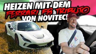 JP Performance - Heizen mit dem Ferrari F8 Tributo von NOVITEC