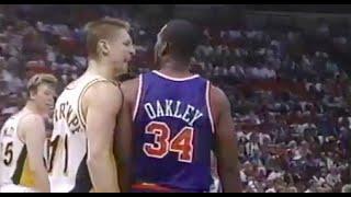 Knicks vs Pacers Fight Comp 1993 Game 3