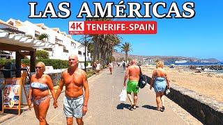 TENERIFE - PLAYA DE LAS AMÉRICAS  Current Appearance  in various Places  4K Walk ● July 2024