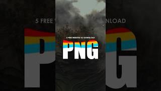 5 Free Websites to Download PNGs #freeresource
