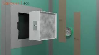 Wall niche installation bathroom - ESS Container T BOX English
