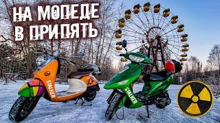 На мопеде в Припять  Проникли в Чернобыль на скутерах по секретной сталкерской тропе