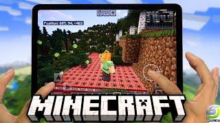 iPad Air 6 test game MineCraft  Apple M2