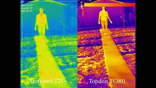 Xinfrared T2S+ vs Topdon TC001 vs AGM Glory Pro - Thermal camera brief comparison