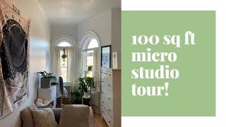 Micro Studio Apartment Tour  Minimalist & Affordable 