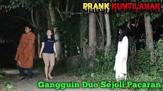 Prank Kuntilanak Terlucu 2022  Gangguin Duo Sejoli Pacaran Bikin Kaget  Funniest Ghost Prank‼️