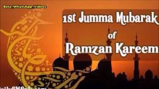 Ramadan Jummah Mubarak WhatsApp Status Video