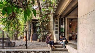 Inside A Hidden Garden Home With A Hanging Container Bedroom  Depok Indonesia