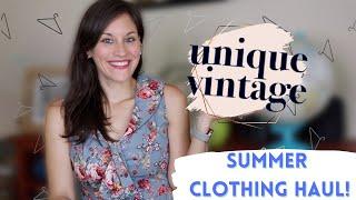 UNIQUE VINTAGE HAUL Vintage inspired summer clothing