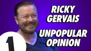 Punch him in straight the face Ricky Gervais on Unpopular Opinion