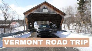Winter ski trip to a private ski mountain - Road trip Boston to Vermont - Hermitage Inn & Club