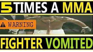 5 Times MMA Fighters Vomited in the Cage
