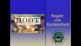 Root - Underworld Expansion - Regeln und Kurzeindruck