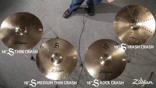 Zildjian S Family Cymbals - Crashes