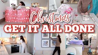 CHRISTMAS PREP WITH ME  Wrapping Cleaning Getting Organised for Christmas 2023