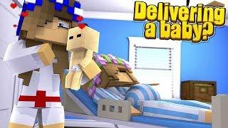 LITTLE CARLY DELIVERS A BABY? Minecraft Roleplay.