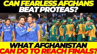 Can FEARLESS Afghanistan beat South Africa in SEMI FINALS of T20 World Cup 2024? AFG vs SA