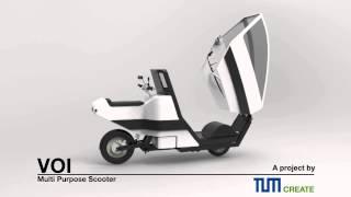 TUM-Create VOI - Multi Purpose Electric Scooter