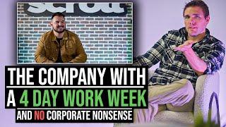 THE COMPANY WITH A 4 DAY WORK WEEK  AND NO CORPORATE NONSENSE - SCROLL  #goodcompanies