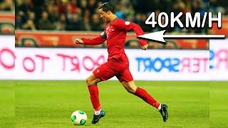 Cristiano Ronaldo Fastest Runs in the Field 40Kmhr.