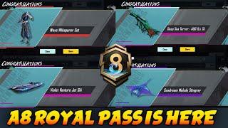 A8 ROYAL PASS IS HERE  BGMI & PUBG MOBILE  - SAMSUNGA3A5A6A7J2J5J7S5S6S759A10A20A30