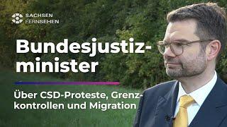 MARCO BUSCHMANN im EXKLUSIV-INTERVIEW Grenzkontrollen und Migration I Sachsen Fernsehen