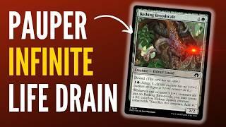 NEW Golgari Broodscale Glee Combo in MTG Pauper is UNBEATABLE