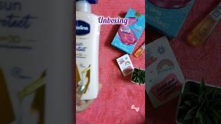 Unboxing products from Nykaa #unboxing #unboxingvideo #skincareproducts #bengali #nykaahaul