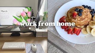 Work From Home Routine  morning shift 10am - 7pm