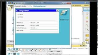 Setup Application Layer Services w  Servers in Packet Tracer  Part 1 CCNA 1