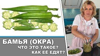 Бамья окра. Что это такое? Как её готовить?