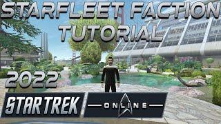 Lets Play Star Trek Online PC  Starfleet Faction Tutorial 2022