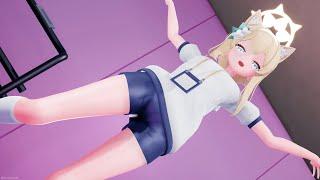 【MMD】Divine Purge Loli-God’s Requiem   粛聖 ロリ神レクイエム  しぐれうい【Iochi Mari - Blue Archive】