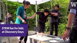 Kids try out fun engineering concepts at UWs Discovery Days