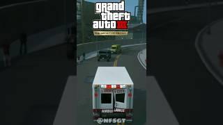 Evolution of ambulance vs CARS in GTA Games #shorts #gta #gta5