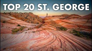 TOP 20 PLACES TO VISIT IN ST. GEORGE UTAH