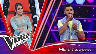 Sashila Dilshan  Sitha Parawa Giya සිත පරව ගියා  Blind Auditions  The Voice Sri Lanka