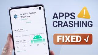 Android APPs Keep Crashing ? Easy Way to Fix it SAMSUNGPIXEL & MORE