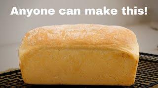 Basic white bread for total beginners