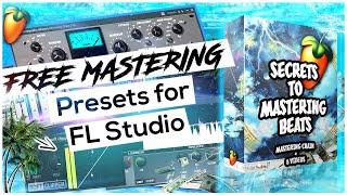 FREE MASTERING PRESETS FOR FL Studio 20  17k Subscriber Special