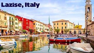 4K  Lazise  The Most LOVED City near to Lake Garda  Walking Tour Lago di Garda