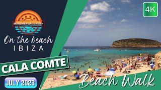 Cala Comte BRAND NEW July 2023 Beach Walk YouTube