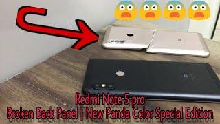 Redmi Note 5 Pro Cracked Camera Glass lens replacement + Panda Color Special Edition .