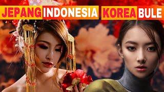 CEWEK KOREA SUKA BULE ⁉️ CEWEK JEPANG SUKA COWOK INDONESIA ⁉️