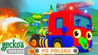 Mała Tirka gasi pożar  Warsztat Gekona  Bajka dla dzieci po polsku  @GeckosGaragePoPolsku