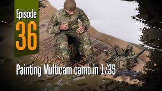 Off the Sprue  Painting Multicam camo in 135